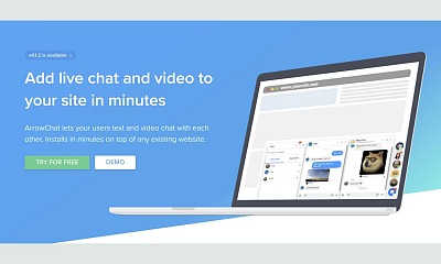 Arrowchat 4.0.1 + Joomla 5.1.2 preinstalled