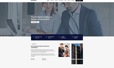 Joomlead Kickoff - One Page Landing Page Joomla Template