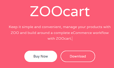 Zoocart Joomla Extension