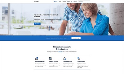 Joomlead Brand - Responsive Business Joomla Template