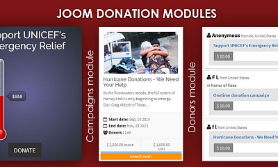 Joom Donation - Joomla Extension