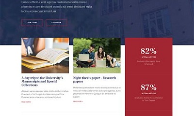 Joomlart Alumni - Joomla Template
