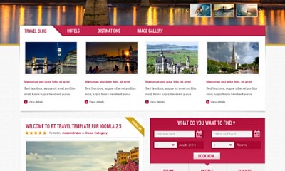 Bowthemes Travel - Joomla Template