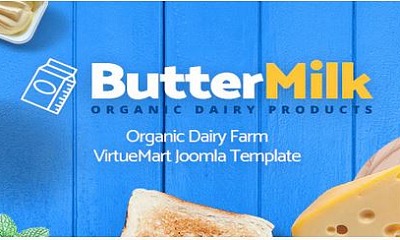 Theme Forest Buttermilk - Joomla Template