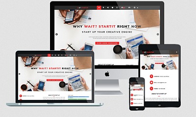 Enginetemplates Start Up - Professional Joomla Business Plan Theme
