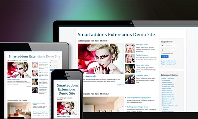 SJ Zoo FrontPage - Joomla Extension