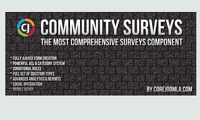Community Surveys v6.2.3 - Joomla