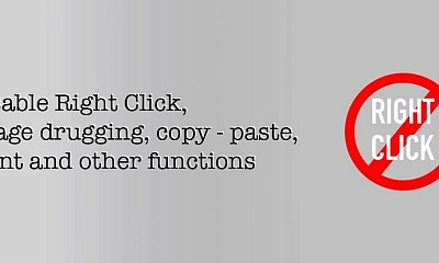 Ol No Right Click - Joomla Extension