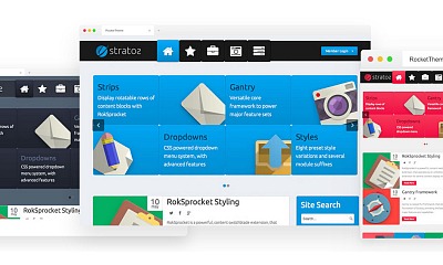 Rockettheme Stratos - Joomla Templates