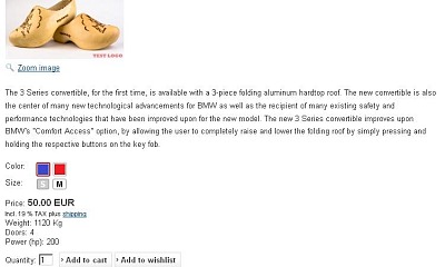 JoomShopping Plugin Attribute Style - Joomla Extension