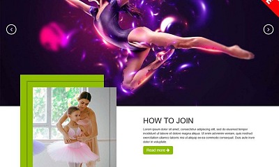 Bestaddon Dance - Joomla Templates