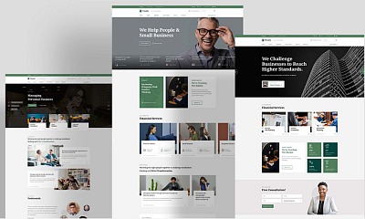 Finatic - Finance, Accounting & Consulting Firm Joomla Template