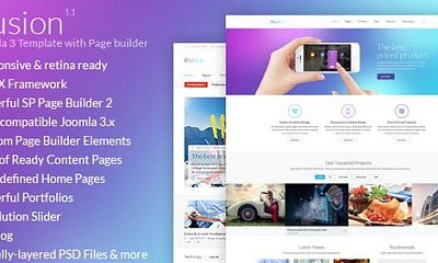 Theme Forest Ilusion - Joomla Templates