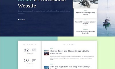 Rockettheme Topaz - Joomla Template
