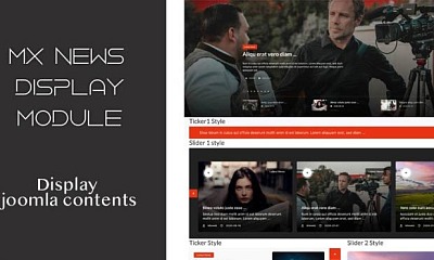 Mx Awesome News - Joomla Extension