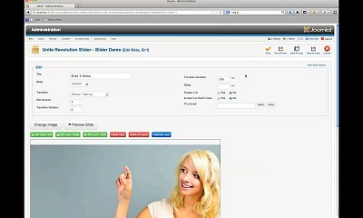 Unite Revolution Slider - Joomla Extension