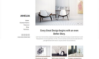 J51 - Amelia - Joomla Templates