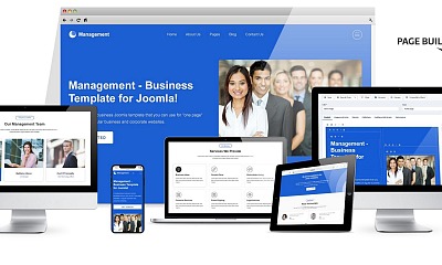 Hotthemes Management - One Page Business Template