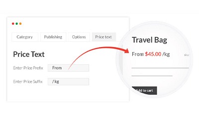 J2Store App PriceTexts - Joomla Extension