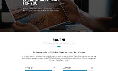 Smartaddons Personal - Joomla Template