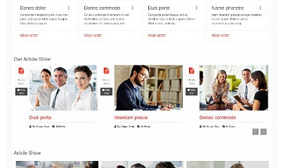 JU ArticleSlider - Joomla Extension