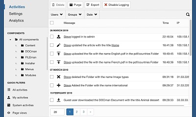 LOGman 5.0.0 - JoomlaTools