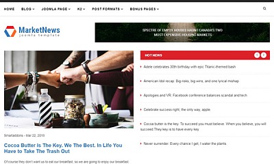Smartaddons Marketnews - Joomla Template