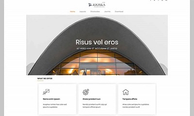 Mixwebtemplates Joomla187 - Engineering & Architecture Joomla Template