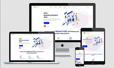 Enginetemplates Digital - Media Company Joomla Template