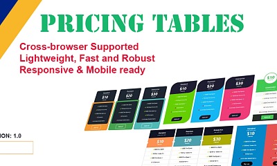 BA Pricing Table - Joomla Extension