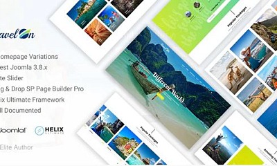 Theme Forest Travelon - Joomla Templates