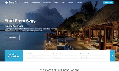 Joomshaper Travel Kit - Joomla Template