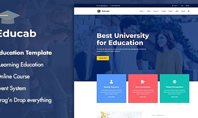 Theme Forest Educab - Joomla Templates