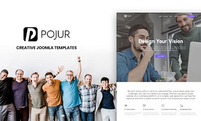 Puojur - Creative Agency Studio Joomla 4 Template