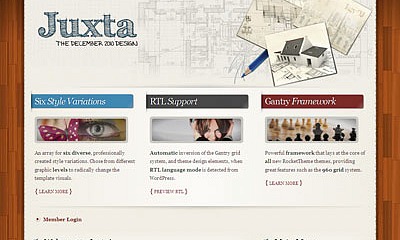 Rockettheme Juxta - Joomla Template