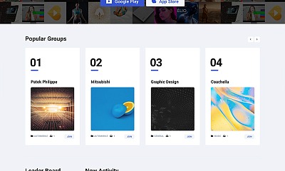 Bold Socialize - Joomla Template
