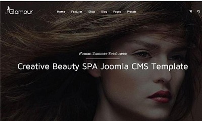 Joomshaper Glamour - Joomla Template