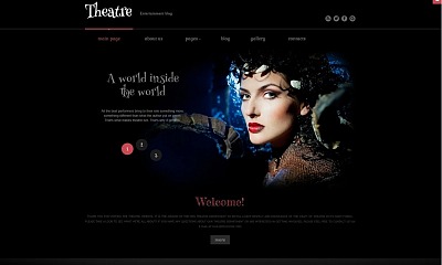 Theater Performance Joomla Template