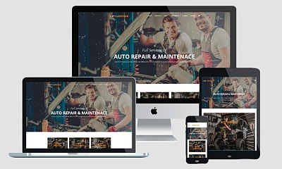 Enginetemplates Car Repair - Responsive Automotive Repair Joomla Template
