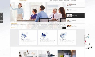 Mixwebtemplates Joomla208 - Agency Joomla Template