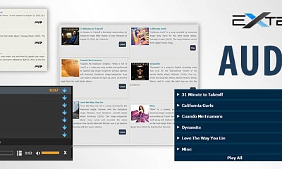 Sj Html5 Audiofly - Joomla Extension (Version 1.6)