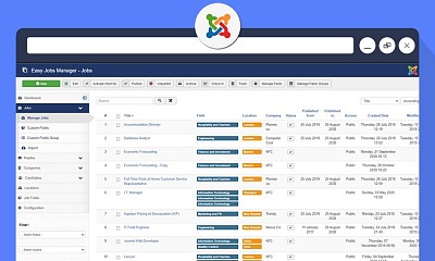 Easy Jobs - Joomla Extension