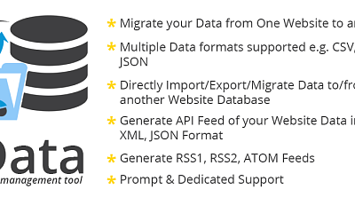 Vdata Joomla Extension