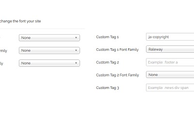 Rapi Font 10 - Joomla Extension