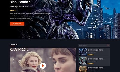 Joomlashine Moviebox - Joomla Template