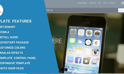 Aeon Virtuemart Joomla Template
