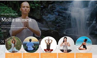 Mixwebtemplates Joomla181 - Meditation Yoga Joomla Template