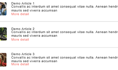 JA SideNews - Joomla Extension