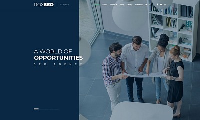Roxseo - Seo Agency Joomla Template