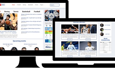 Ordasoft Sport News - Joomla Templates